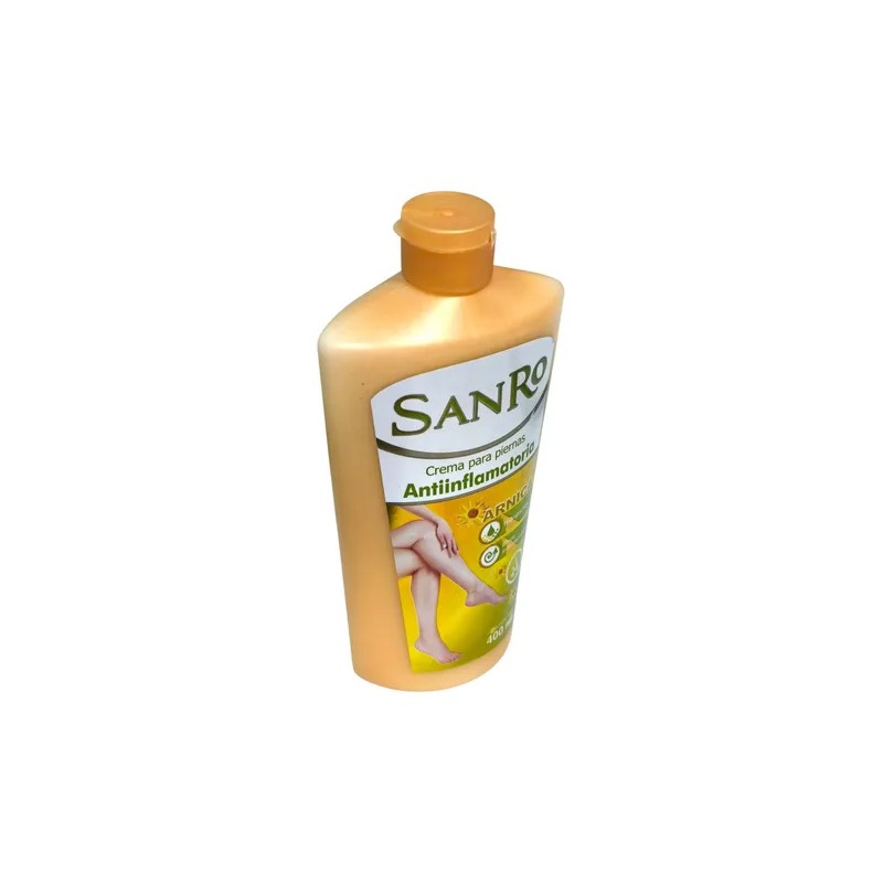 Crema Para Piernas Antiinflamatoria San Ro 400 Ml