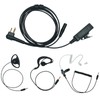 BVMAG Walkie Talkie Earpiece Headset with PTT Mic Compatible with