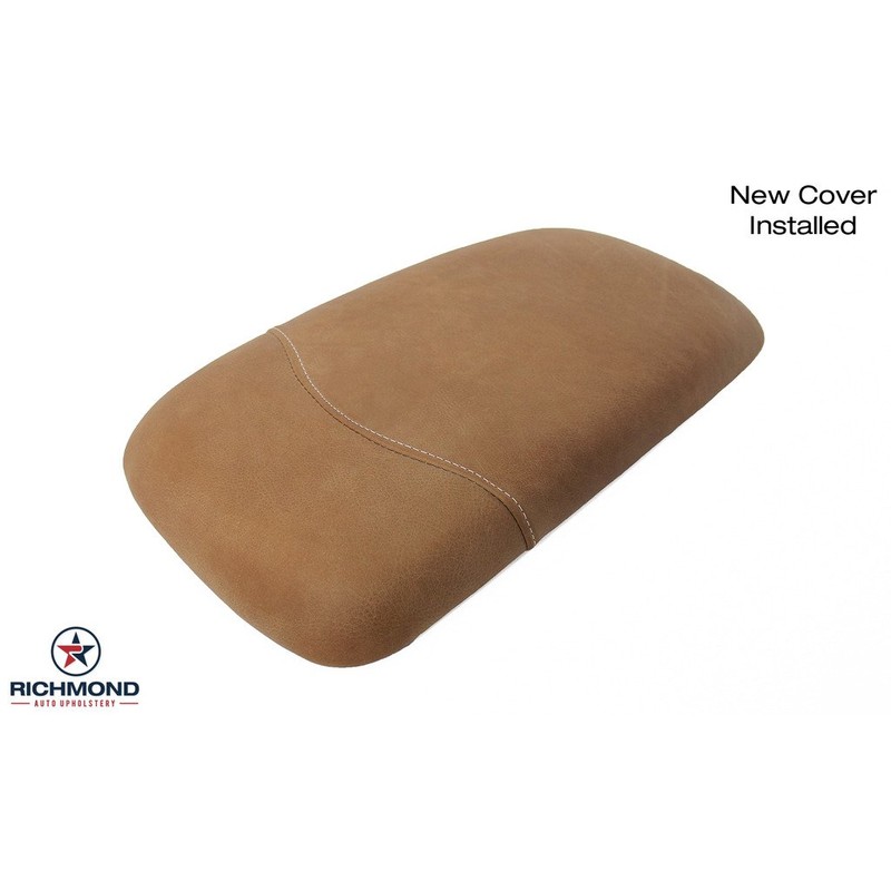 Richmond Auto Upholstery - Replacement Leather Center Console Lid Cover,