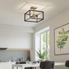 AGV LIGHTING CL046BB Modern Ceiling Light, Semi-Flushmount Close to Ceiling