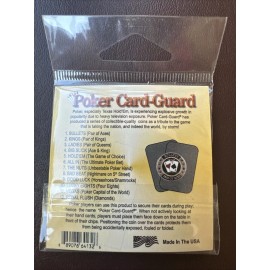 All In The Ultimate Poker Bet Gold Black Texas Hold'em Coin Card Guard Las Vegas