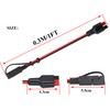 HCFeng 12AWG SAE to an-der-Son Cable Solar to SAE Extension