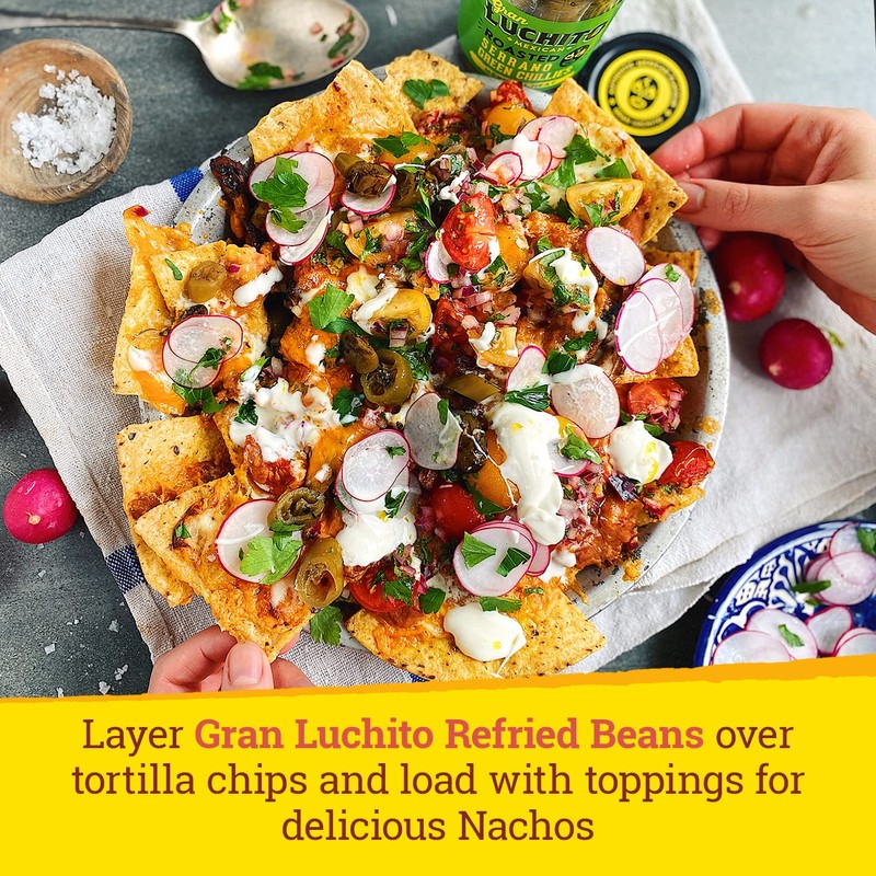 Gran Luchito Chipotle Refried Beans (Pack of 1)