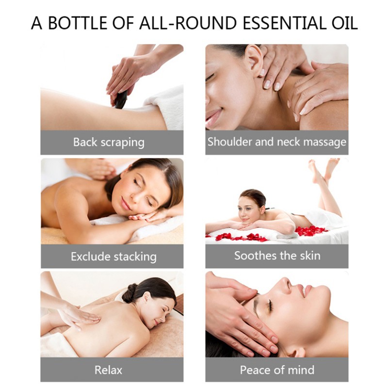 4Pcs Essential Oils Set Pure Essential Oils Gift Set for