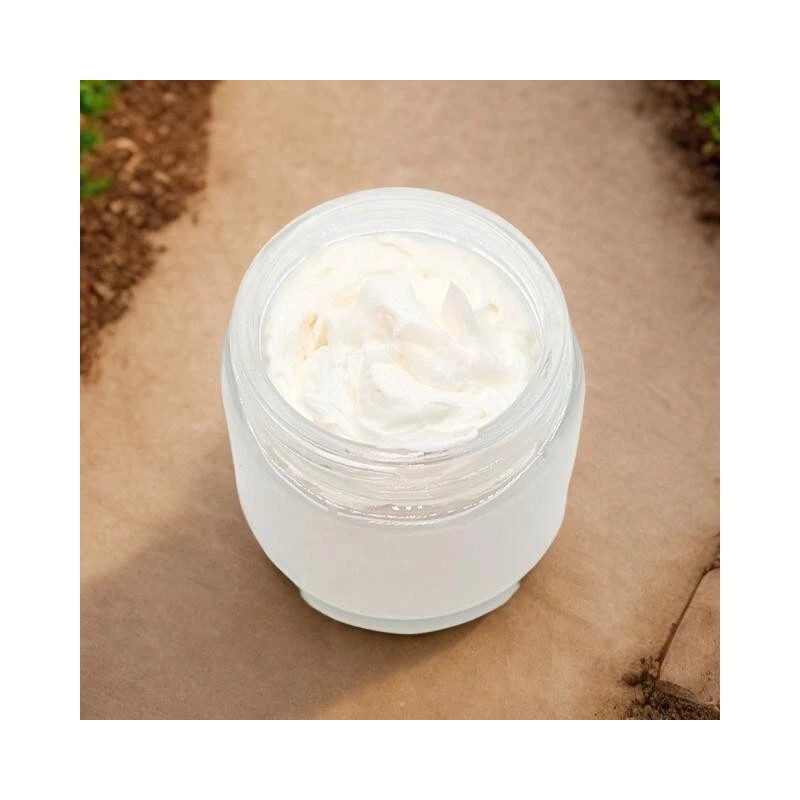 Homemade Pure Avocado Butter Body Balm, 100% Natural Whipped Skin