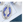 Fashion Jewelry PRAY FAITH HOPE VIRGIN MARY Medal on Plate