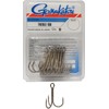 Gamakatsu Treble Treble 13, Size: 6, Colour: Nickel