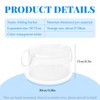 BOROLA 12L Collapsible Water Bucket Multi-Purpose Portable Folding Laundry Tub