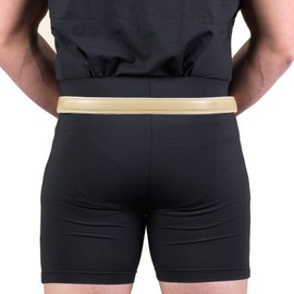 Hernia Truss, Single Spring, Inguinal Pad Compression, 44 inch Hip (Right)