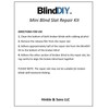 BlindDIY™ Clear Mini Blind Slat Repair Kit-Blind Repair Tabs with