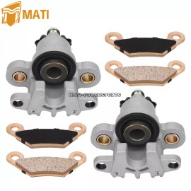 John Deere Brake Caliper w/ Pads Front Rear LH & RH For John Deere Gator HPX 4x4 TX 4x2