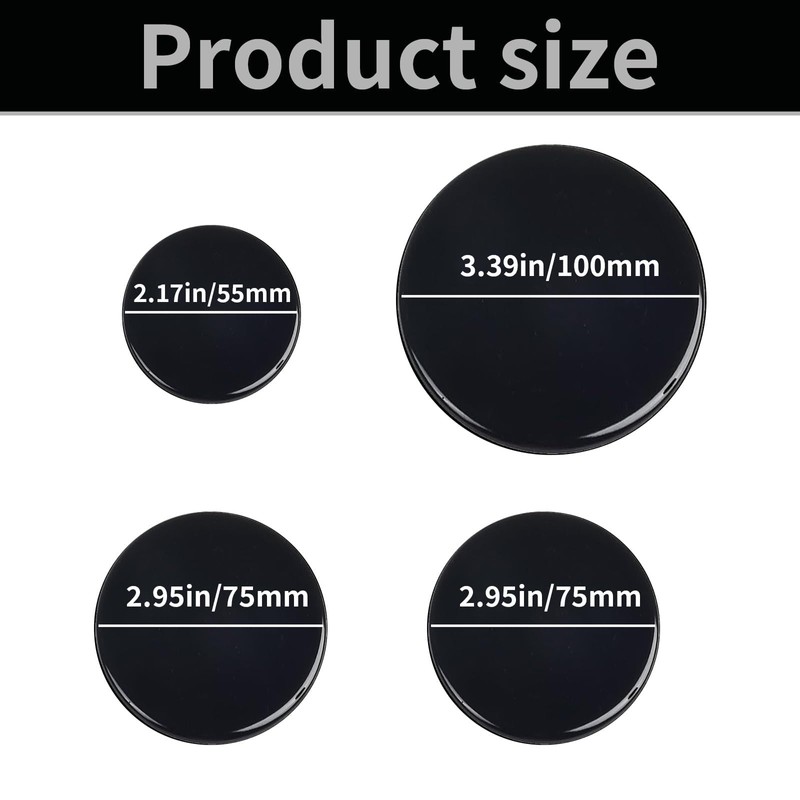 4 Pcs Universal Cooker Hob Gas Burner Cap, Gas Hob