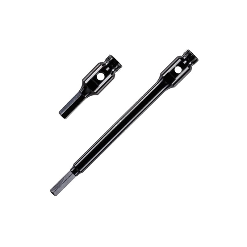 Pack Of 2 x Hex Shank Drill Adapters/Arbors For Use
