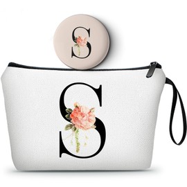 Regalos para amigas para mujeres, ideas de regalo de cumpleaños para hermanas, regalos para mujeres, cumpleaños, bolsa de maquillaje con espejo, bolsa de maquillaje para bolso, regalos personalizados,