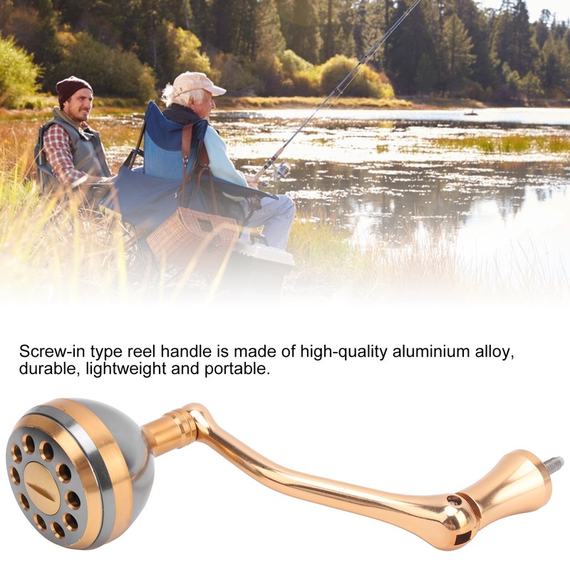 Handle Conversion Fishing Reel Handle Grip Aluminum Alloy ScrewIn for