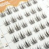 LASHIDOL Partial Eyelashes, No Glue Required, Instant Pita Eyelashes, For
