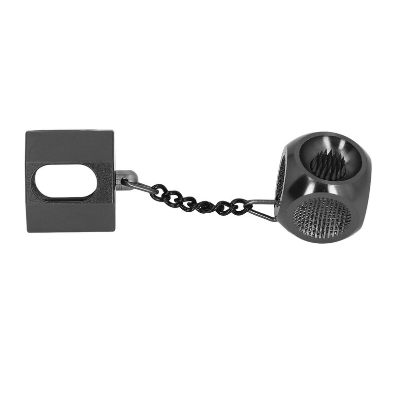 Billiard Chalk Holder Aluminum Alloy Portable Magnetic Pool Cue Chalk