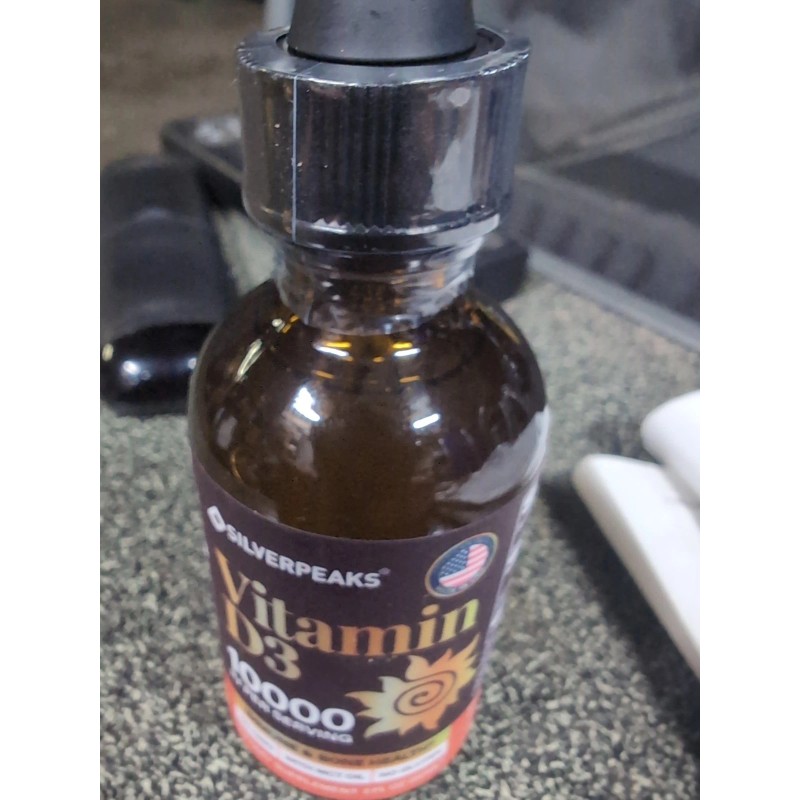 SilverPeaks Vitamin D3 10,000 IU Immune & Bone Health No