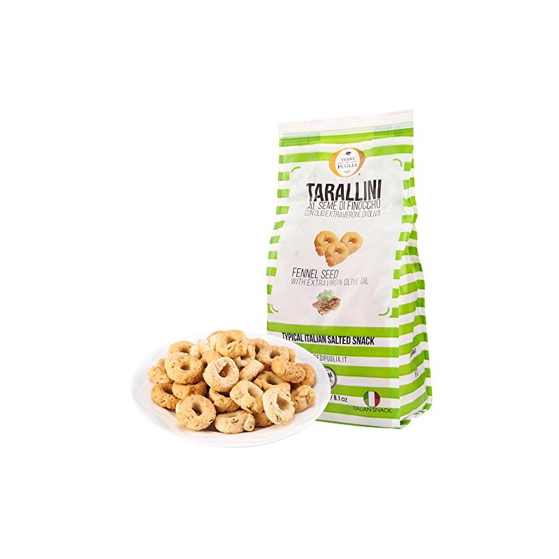 Terre di Puglia Fennel Tarallini | PACK OF 3