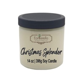 CHRISTMAS SPLENDOR Soy Wax 14 oz. Jar Candle | Vegan