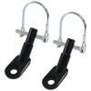 Luomorgo 2 Pack Bike Trailer Hitch Coupler - Heavy Duty
