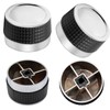 Aynaxcol 4Pcs Gas Grill Control Knobs with Nonslip Grip Gas