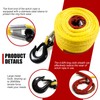 Synthetic Winch Rope 1/2" x 92'-25000 lbs Winch Line with