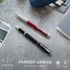 PARKER Urban Twist Ballpoint Pen | Metro Metallic with Chrome