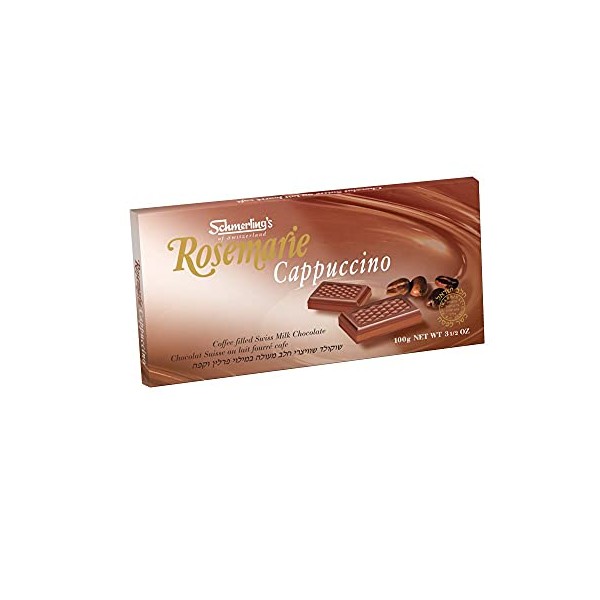 Schmerlings Rosemarie Cappuccino Chocolate Bar - 3.5oz Pack of 5