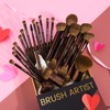 MAANGE 20 PCS Foundation Makeup Brush Set, Double-ended Kabuki Brush