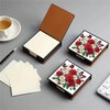 Rose Diamond Painting Kit Note Box,Memo Paper Storage Box Diamonds