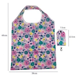 FAVORTALK Foldable Shopping Bags 3 Pcs Reusable Large Capacity Grocery Bags Heavy Duty Shopper Bags Washable Groceries Bags Suitable for Shopping Home Travel Outdoor Camping - 8503