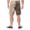 Rothco Two-Tone Camo BDU Short - Woodland/Tri-Color Camo - M