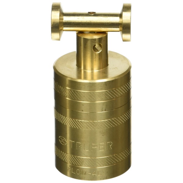 TRUPER PLOM-4L Brass Plumb Bobs w/ Center 21 Oz (582 g)