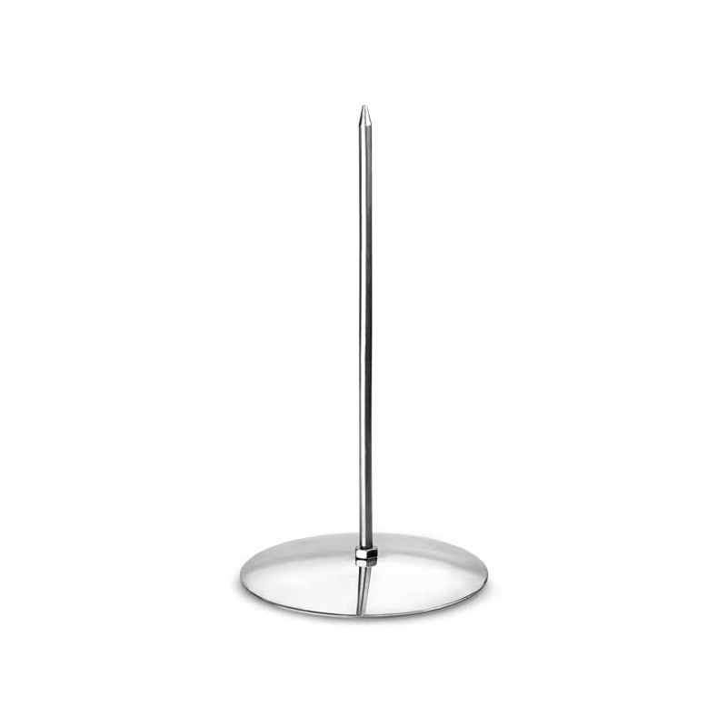 dine@drinkstuff Stainless Steel Receipt Spike 14cm - Bill Spike and