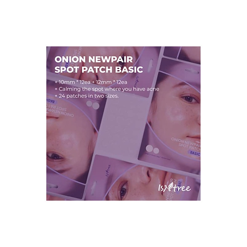 ISNTREE Parches para Imperfecciones Onion Newpair Spot Patch Basic -