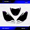 Factory EFX Black & Purple Shift Racing Graphics Kit fits