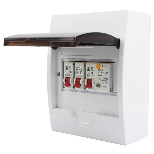 2 Way Consumer Unit Circuit Breaker Panel Mini Leakage Circuit