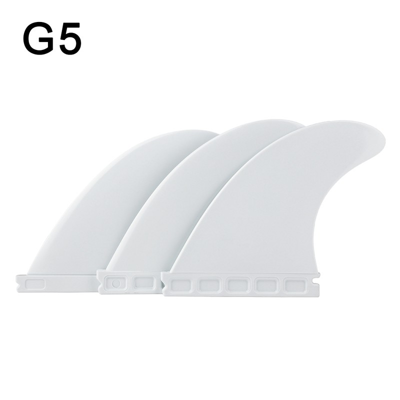 Tri Fin Thruster Set Nylon Plastic Surfboard Fins FCS Fins