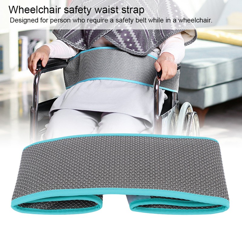 Wheelchair Safety Waist Belt Adjustable Patients Cares Seat Strap for