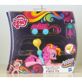 My Little Pony - Rainbow Power - Zoom 'n Go - Bouncing Fun - Pinkie Pie - Flying Pony with Trolley