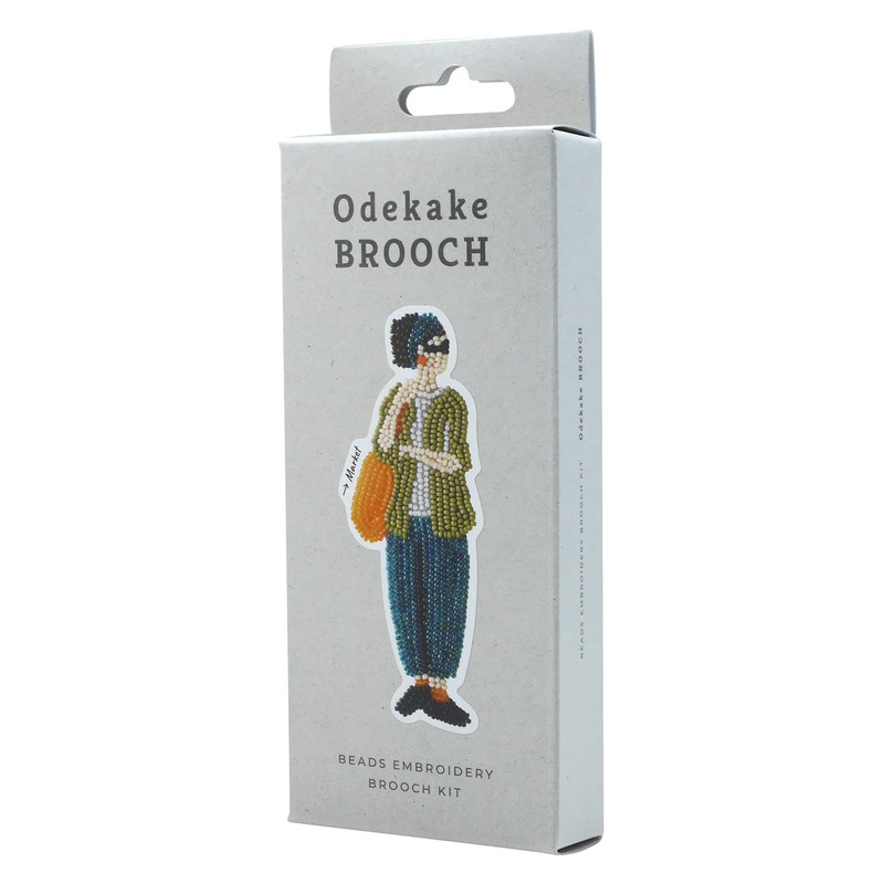 MIYUKI Beads Kit Outing Brooch Kit Market HCA14//3