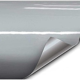 VViViD+ Premium Vinyl Wrap Film (6ft x 5ft, Gloss Nardo Grey)