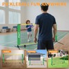FITYCSW 6FT Small Mini Pickleball Net Set Portable Outdoor Driveway