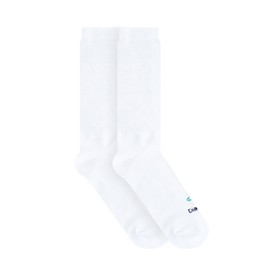 Diabetín || 6pack Calcetines para Caballero de Algodón Peinado. 6 Pares. Calcetines de hombre. Calcetines de Algodón. (Varios Colores). (MX/US, Numérica, 25, 29, Regular, Regular, Blanco)