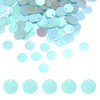 sourcing map 1250 PCS Flat Round Sequins, 10mm/0.4 Inch Large