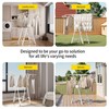 BIREN Clothes Drying Rack Heavy Duty Clothing Racks Extending Laundry