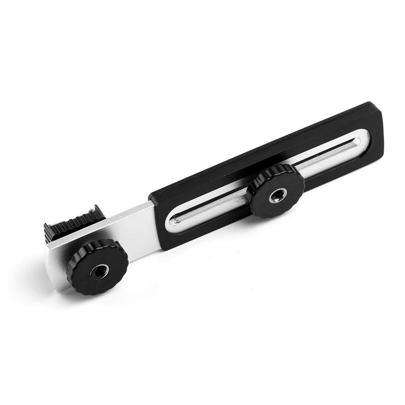 Fotover Horizontal Camera Flash Flashgun Holder Bracket with Hot-Shoe with
