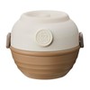 Orgo LJH-55-BR, Stainless Steel Lunch Jar, Mahobin, Honey Pot Lunch