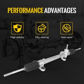 KUSATEC New Power Steering Rack and Pinion Assembly Fit for Toyota Corolla 2009 2010 2011 2012 2013 OE 4551012450 1G-2700 242700